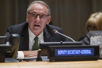 Le Vice-Secrétaire général de l'ONU, Jan Eliasson. Photo ONU/Manuel Elias