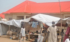 Some IDPs in Gubio camp, Maiduguri in northeastern Nigeria have started small businesses in order to try to make a living while displaced from Boko Haram-related violence.