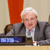 Le Secrétaire général adjoint aux affaires humanitaires, Stephen O'Brien. Photo ONU/JC McIlwaine