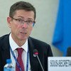 Assistant Secretary-General for Human Rights Ivan Šimonović addresses the 32nd session of the Human Right Council in Geneva.