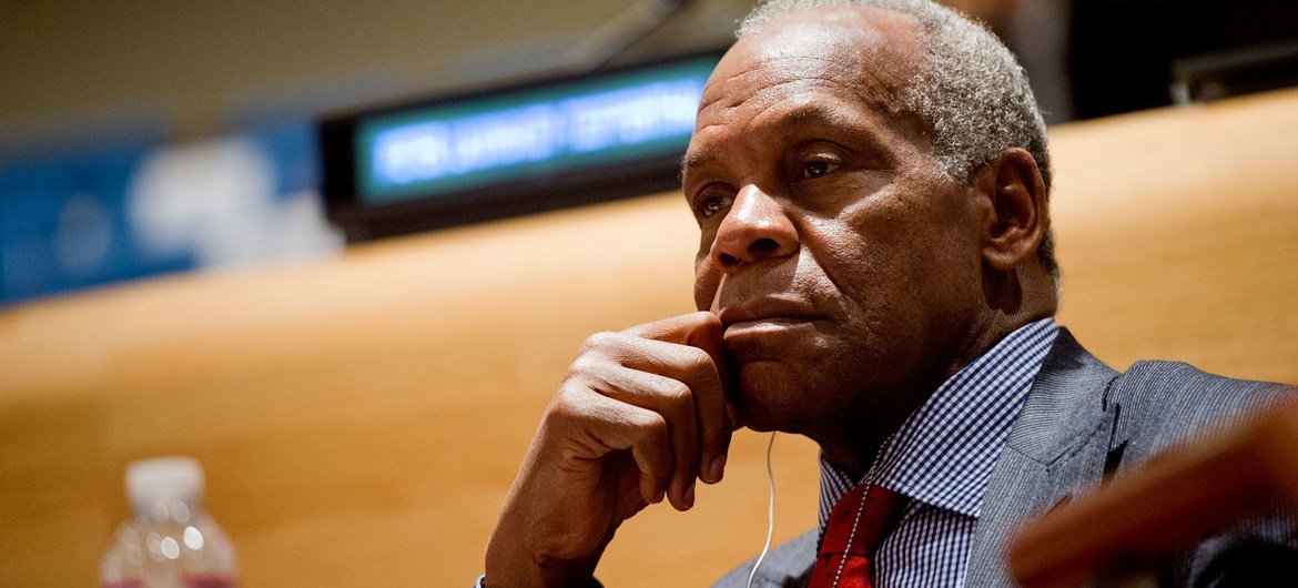 Danny Glover attends the Special Meeting of the General Assembly.