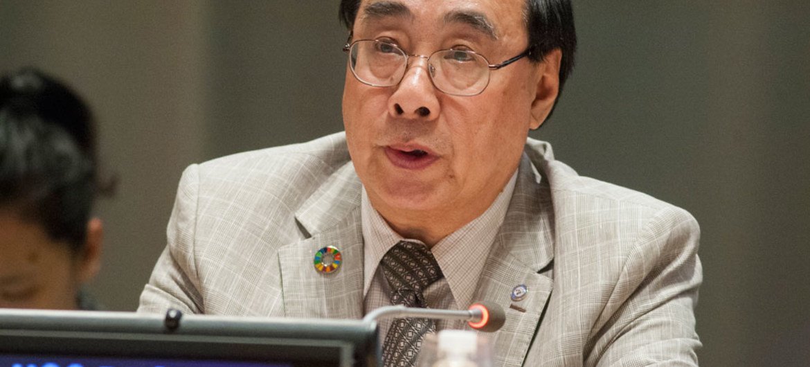 Wu Hongbo, le Secrétaire général adjoint des Nations Unies aux affaires économiques et sociales. Photo ONU/Loey Felipe (archives)