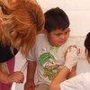 Vacunación contra la hepatitis B en Argentina. Foto de archivo: OMS/OPS