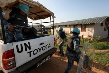 UNMISS Chinese Battalion and UNPOL FPU from Nepal tirelessly continue to provide protection of civilians and maintain security in the UN House base, Jebel area, in Juba.