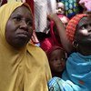 نازحون من ولاية بورنو في نيجيريا. الصورة: