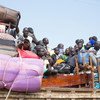 لاجئون من جنوب السودان يصلون في شمال أوغندا المصدر: مفوضية الأمم المتحدة للاجئين / ويل سوانسون