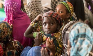 Niños afectados por la violencia de Boko Haram se refugian temporalmente en Difa, Níger. Foto de archivo: UNICEF/Sylvain Cherkaoui