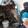 حتي الحادي عشر من أغسطس 2016، كان هناك أكثر من 2,8 مليون شخص من المشردين داخليا فروا من منازلهم بسبب الصراع الدائر.المصدر: اليونيسف/محي الدين فؤاد