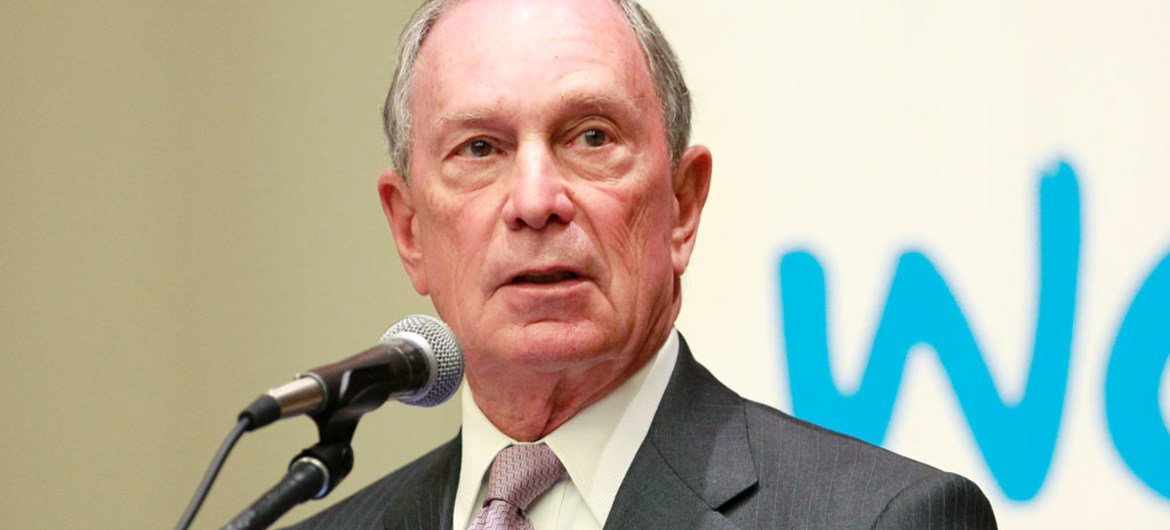 Michael Bloomberg, ex alcalde de Nueva York y filántropo. 