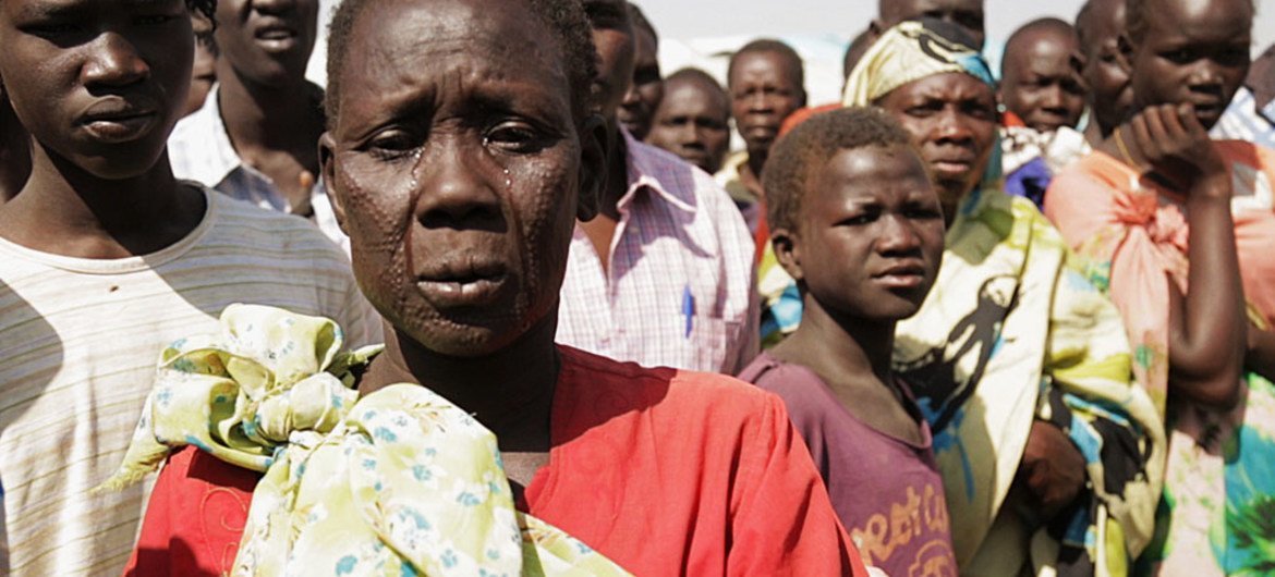 في أعقاب القتال في ملكال، جنوب السودان في فبراير 2016  حشدت الأمم المتحدة والشركاء في المجال الإنساني إمدادات إضافية للاستجابة للاحتياجات الجديدة الناتجة عن العنف. المصدر: مكتب تنسيق الشؤون الإنسانية / شارلوت كانز