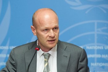 Jens Laerke, porte-parole adjoint du Bureau de la coordination des affaires humanitaires (OCHA).