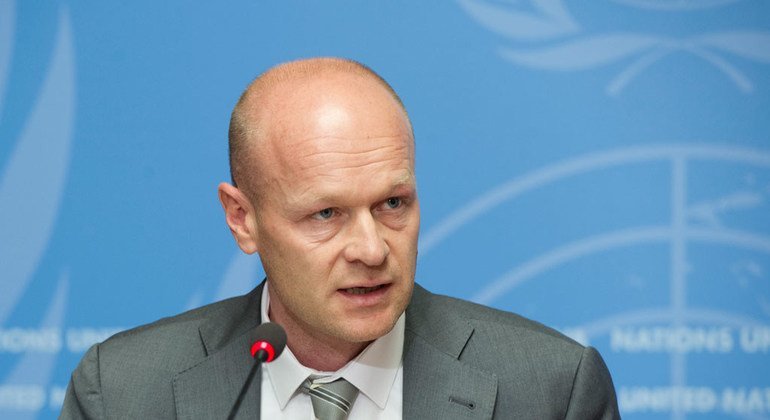 Jens Laerke, porte-parole adjoint du Bureau de la coordination des affaires humanitaires (OCHA).