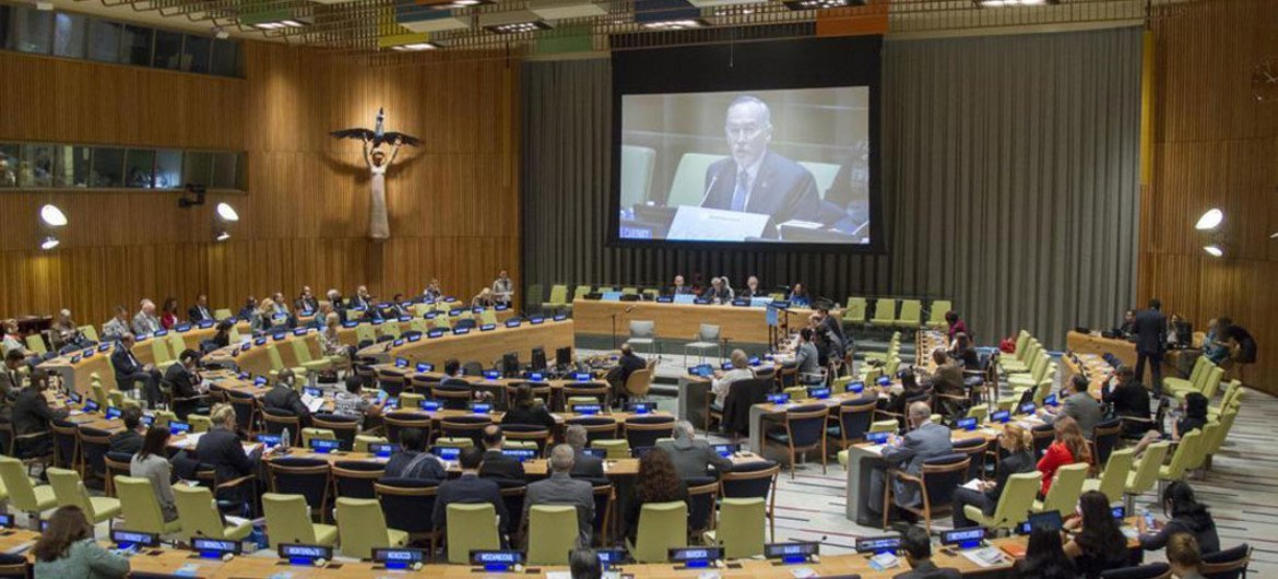 联合国纽约总部举行“和平文化”高级别论坛。(资料)