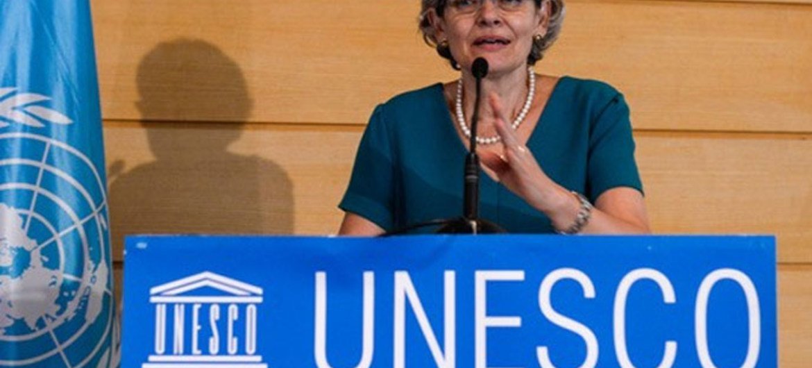 La Directrice générale de l'UNESCO, Irina Bokova. Photo UNESCO/Ignacio Marin