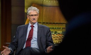 Mogens Lykketoft, President of the seventieth session of the General Assembly, gives an interview for the UN News on the Assembly’s work during its current session.