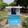 Un point de distribution d'eau pour les habitants de Madame-Cyr, en Haïti. Photo Frederic Fath/MINUSTAH