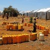 Des personnes déplacées à Baidoa, en Somalie (archives).