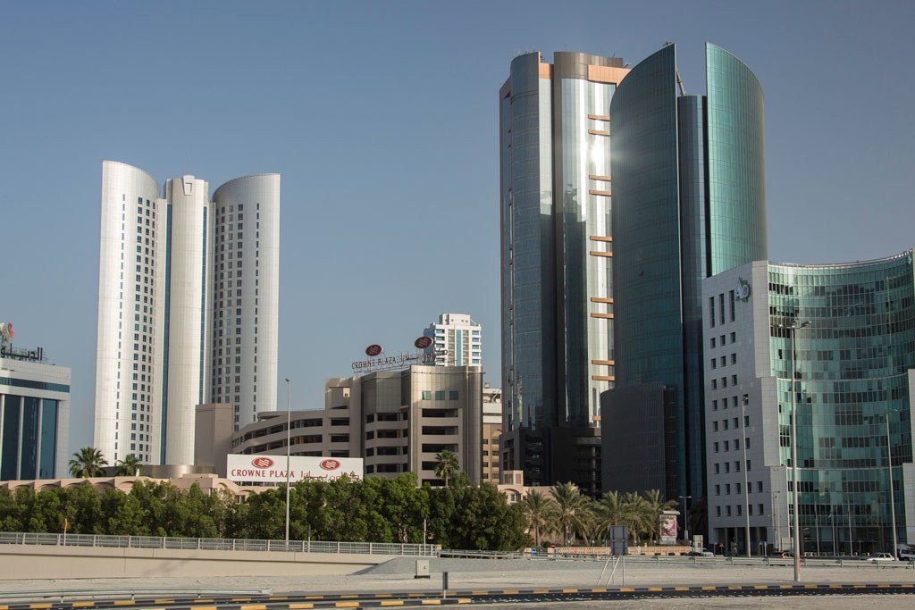 Skyline in Bahrain.