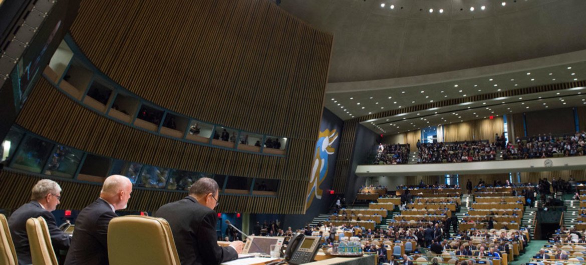 La OIM se integró al sistema de la ONU en el marco de la Cumbre sobre Refugiados y Migrantes. Foto: ONU/Eskinder Debebe