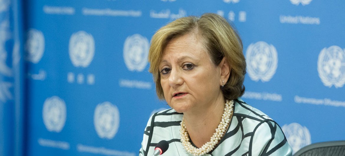 Under-Secretary-General for Communications and Public Information (DPI) Cristina Gallach.