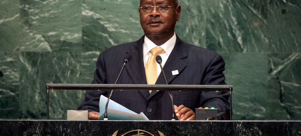 President Yoweri Kaguta Museveni of Uganda addresses the general debate of the General Assembly’s seventy-first session.
