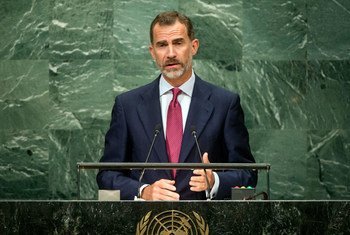 King Felipe VI of Spain addresses the general debate of the General Assembly’s seventy-first session.