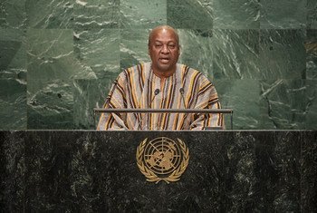 John Dramani Mahama, President of Ghana, addresses the general debate of the General Assembly’s seventy-first session.