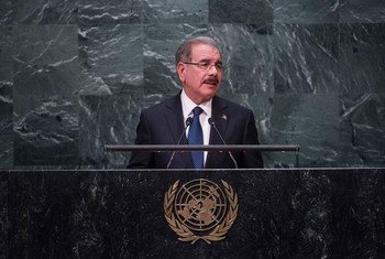 Danilo Medina Sánchez, President of the Dominican Republic, addresses the General Assembly.