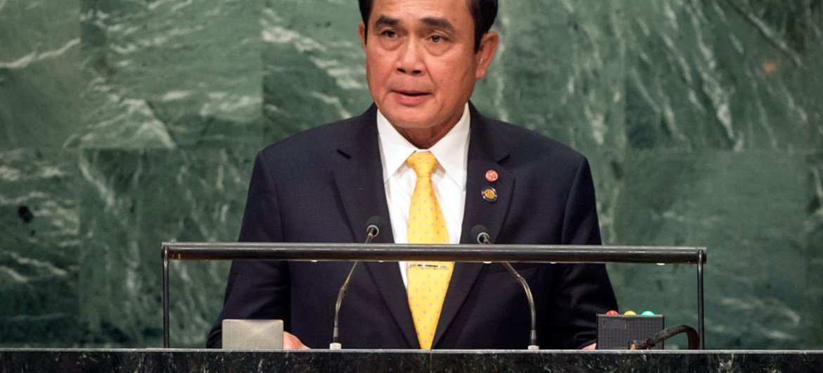 General Prayuth Chan-ocha, Prime Minister of Thailand, addresses the general debate of the General Assembly’s seventy first session.