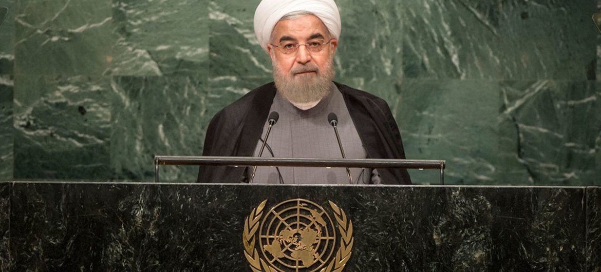 Mr. Hassan Rouhani, President of the Islamic Republic of Iran, addresses the General Assembly.
