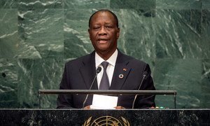 President Alassane Ouattara of Côte d'Ivoire addresses the general debate of the General Assembly’s seventy-first session.