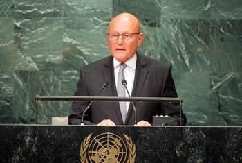 Prime Minister Tammam Salam of Lebanon addresses the general debate of the General Assembly’s seventy first session.