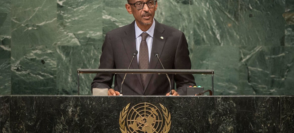 Paul Kagame, President of the Republic of Rwanda, addresses the general debate of the General Assembly’s seventy-first session.