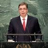 Aleksandar Vucic, Prime Minister of the Republic of Serbia, addresses the general debate of the General Assembly’s seventy-first session.