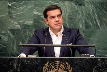 Prime Minister Alexis Tsipras of Greece addresses the general debate of the General Assembly’s seventy-first session.
