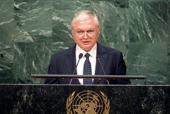 Foreign Minister Edward Nalbandian of Armenia addresses the general debate of the General Assembly’s seventy-first session.