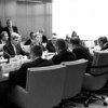 الأمين العام بان كي مون  في اجتماع  لأعضاء اللجنة الرباعية للشرق الأوسط في مقر الأمم المتحدة في نيويورك. 23 سبتمبر 2016. المصدر: الأمم المتحدة / إيفان شنايدر