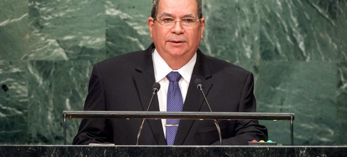 Moisés Omar Halleslevens Acevedo, vicepresidente de Nicaragua. Foto: ONU/Cia Pak