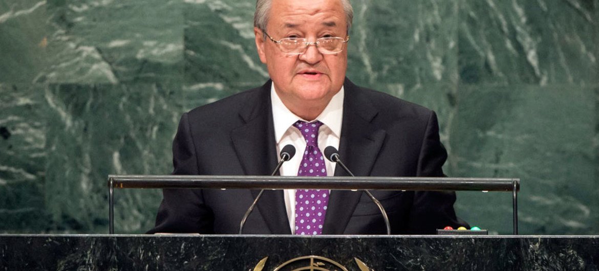 Министр иностранных дел Узбекистана Абдулазиз Камилов  Фото ООН/Чиа Пак
