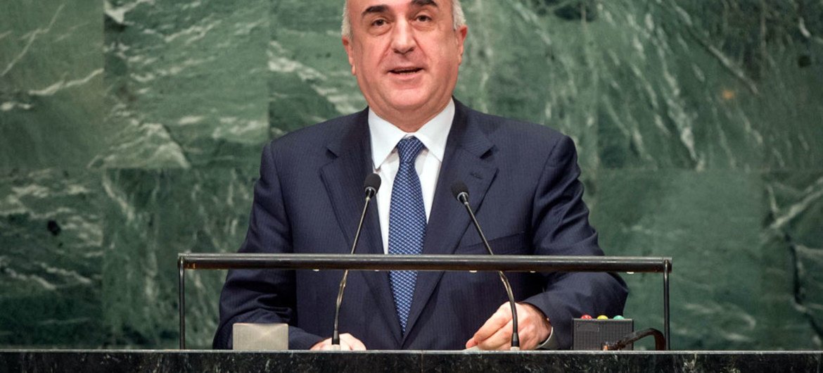 Министр иностранных дел Азербайджана Эльмар Мамедъяров Фото ООН/Чиа Пак