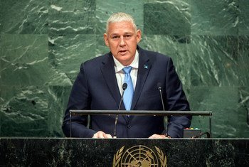 Prime Minister Allen Michael Chastanet of Saint Lucia addresses the general debate of the General Assembly’s seventy-first session.