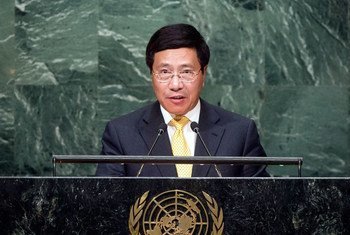 Phạm Bình Minh, Deputy Prime Minister of Viet Nam, addresses the general debate of the General Assembly’s seventy-first session.