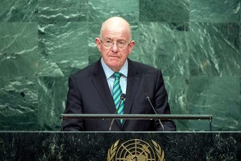 Charles Flanagan, Minister for Foreign Affairs and Trade of Ireland, addresses the general debate of the General Assembly’s seventy-first session.