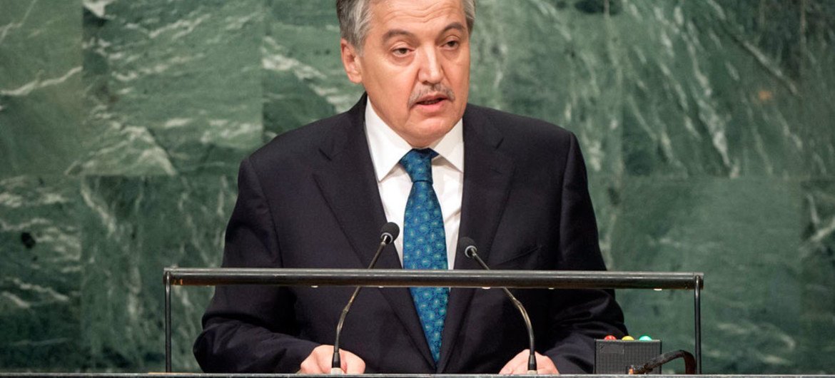 Министр иностранных дел Таджикистана СироджиддинСироджиддин Аслов Фото ООН/Чиа Парк