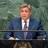 Министр иностранных дел Кыргызстана Эрлан Абдылдаев Фото ООН/Чиа Пак