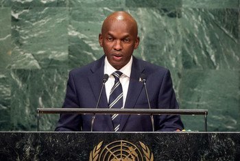 Alain Aimé Nyamitwe, Minister of External Affairs and International Cooperation of Burundi,  addresses the general debate of the seventy-first session of the General Assembly.