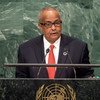 Foreign Minister Abdusalam Hadliyeh Omer of Somalia addresses the general debate of the General Assembly’s seventy-first session.
