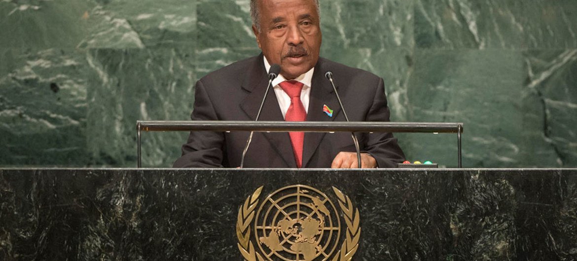 Osman Mohammed Saleh, Minister for Foreign Affairs of Eritrea, addresses the general debate of the General Assembly’s seventy-first session.