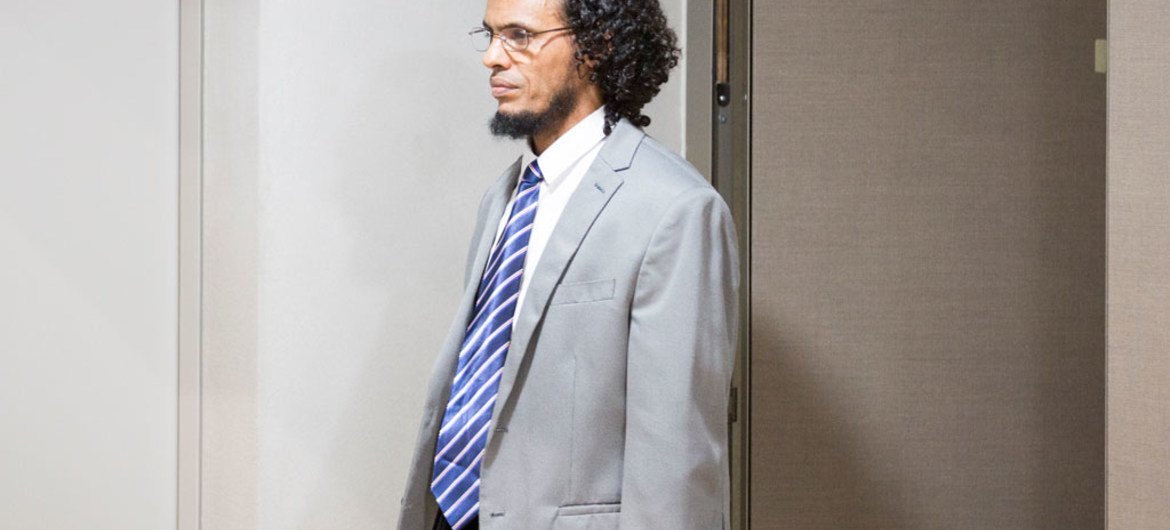 المحكمة الجنائيّة الدوليّة  تدين أحمد الفقي المهدي بارتكاب جرائم حرب في تمبكتو وتصدر ضده حكما بالسجن لمدة تسع سنوات. المصدر: المحكمة الجنائية الدوليّة