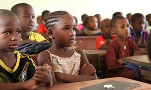 Des écoliers au Mali. Photo PAM Afrique de l'Ouest